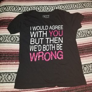 I would agree with you but then we'd both be wrong